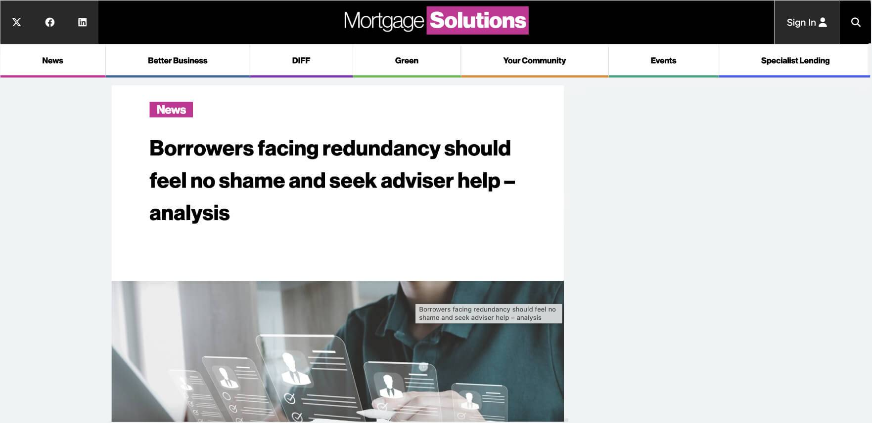 Orton Mortgage Solutions Feature